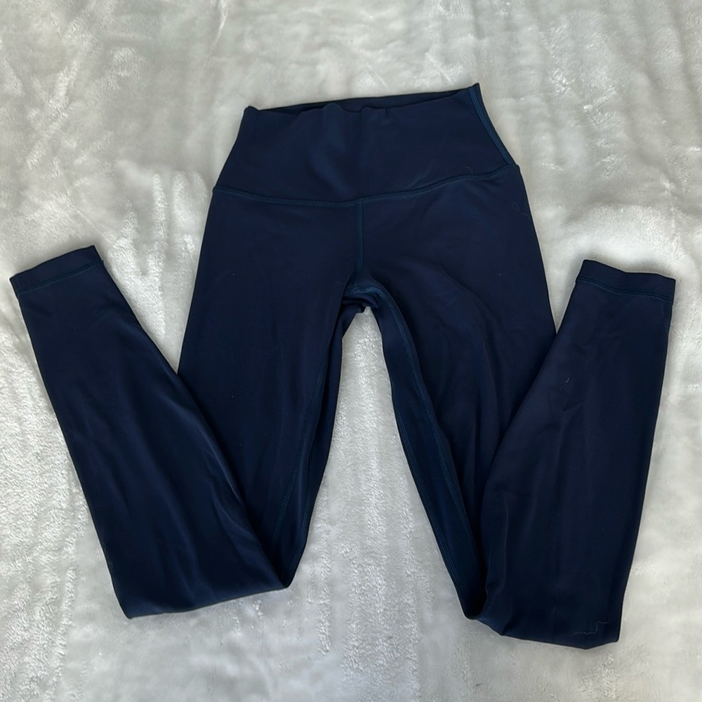 Lululemon align leggings true navy color size 4